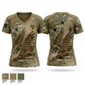 Southwest Oakland County Special Response Team Women's Short Sleeve V-neck Shirt - 1
