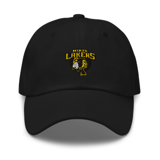 Minto Lakers Basketball Classic Dad Hat | Yupoong 6245CM