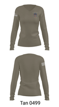 Elbert Fire Protection District Colorado 53212033 Women's Long Sleeve V-neck Shirt - 11