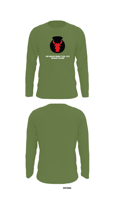 2nd Brigade Combat Team, 34th Infantry Division 70641214 Long Sleeve Performance Shirt 50