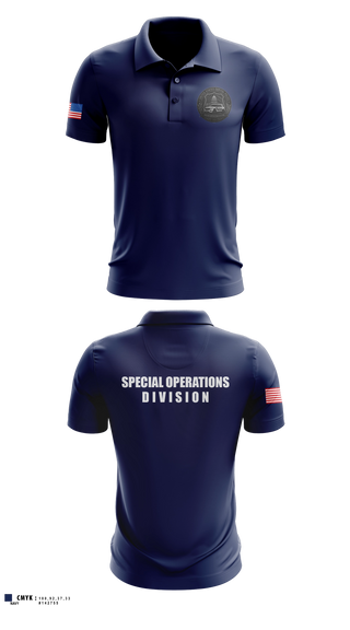 Short Sleeve Performance Polo, USCP SOD, Police, Teamtime, Team time, sublimation, custom sports apparel, team uniforms, spirit wear, spiritwear, sports uniforms, custom shirts, team store, custom team store, fundraiser sports, apparel fundraiser
