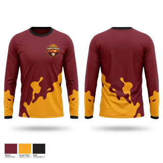 Long Sleeve Performance Shirt, Valley RoughRiders, Baseball, Teamtime, Team time, sublimation, custom sports apparel, team uniforms, spirit wear, spiritwear, sports uniforms, custom shirts, team store, custom team store, fundraiser sports, apparel fundraiser