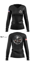 TFOD Women's Long Sleeve V-neck Shirt - 5