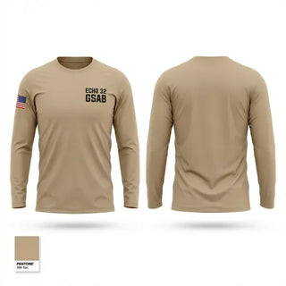 Long Sleeve Performance Shirt, Echo 3-2 GSAB, Army, Teamtime, Team time, sublimation, custom sports apparel, team uniforms, spirit wear, spiritwear, sports uniforms, custom shirts, team store, custom team store, fundraiser sports, apparel fundraiser