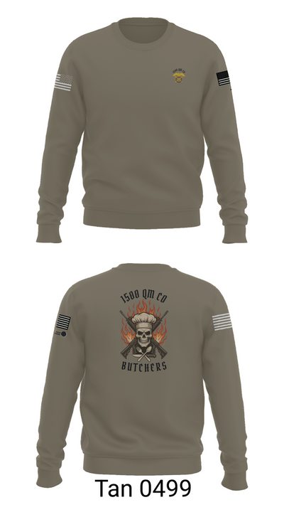 1500 QM Co 49393659 Crew Neck Sweatshirt - 65