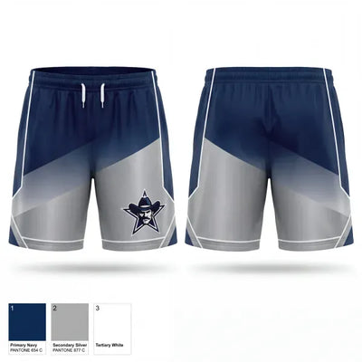 San Pablo Cowboys 88867512 Athletic Shorts With Pockets - 1