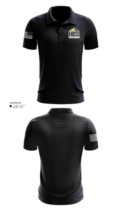 HBS Drywall, LLC 25594205 Short Sleeve Performance Polo - 21
