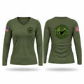 Providence SRU Women's Long Sleeve V-neck Shirt - 1