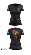 TFThunderHawk 84316373 Women's Short Sleeve V-neck Shirt - 21