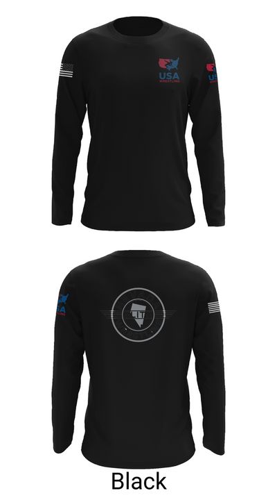 Nevada Elite Wrestling Long Sleeve Performance Shirt 26