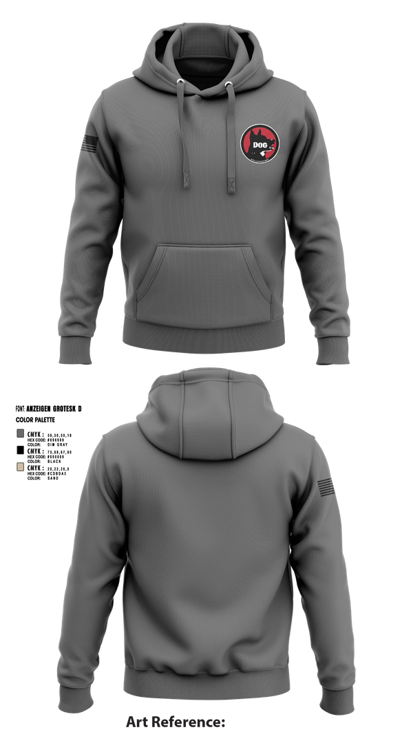 Hoodie, Dog Company, , Teamtime, Team time, sublimation, custom sports apparel, team uniforms, spirit wear, spiritwear, sports uniforms, custom shirts, team store, custom team store, fundraiser sports, apparel fundraiser