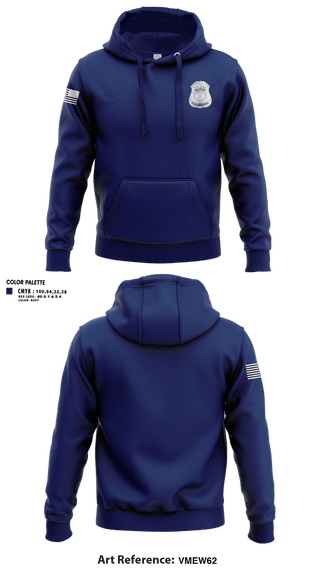 Hoodie, Virginia State Police, Police, Teamtime, Team time, sublimation, custom sports apparel, team uniforms, spirit wear, spiritwear, sports uniforms, custom shirts, team store, custom team store, fundraiser sports, apparel fundraiser