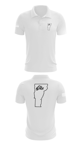 Short Sleeve Performance Polo, Vermont Elks Association, , Teamtime, Team time, sublimation, custom sports apparel, team uniforms, spirit wear, spiritwear, sports uniforms, custom shirts, team store, custom team store, fundraiser sports, apparel fundraiser