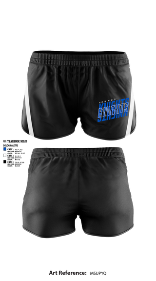 Womens Shorts, South Platte Knights Volleyball, Women's Volleyball, Teamtime, Team time, sublimation, custom sports apparel, team uniforms, spirit wear, spiritwear, sports uniforms, custom shirts, team store, custom team store, fundraiser sports, apparel fundraiser