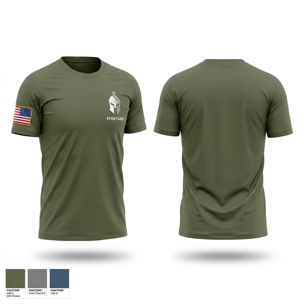 Short Sleeve Performance Shirt, 2/411 SPARTANS, Army, Teamtime, Team time, sublimation, custom sports apparel, team uniforms, spirit wear, spiritwear, sports uniforms, custom shirts, team store, custom team store, fundraiser sports, apparel fundraiser