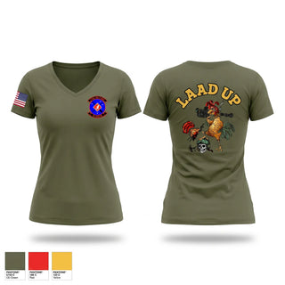 Womens Short Sleeve Vneck Shirt, 3d LAAD, Marines, Teamtime, Team time, sublimation, custom sports apparel, team uniforms, spirit wear, spiritwear, sports uniforms, custom shirts, team store, custom team store, fundraiser sports, apparel fundraiser