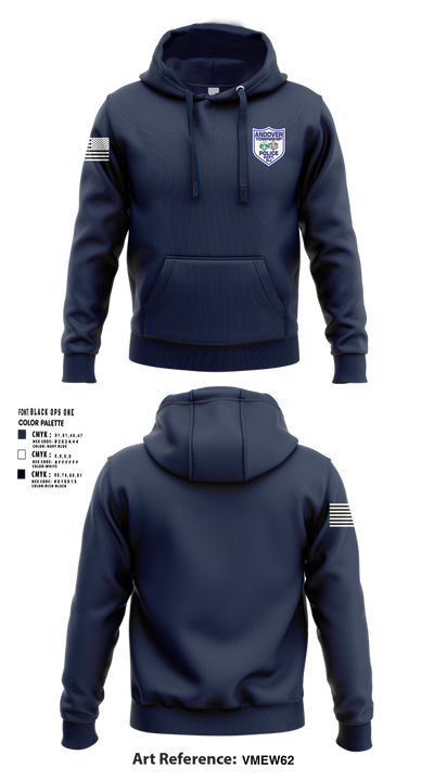 Andover Township Police Department 13076231 Hoodie - 101