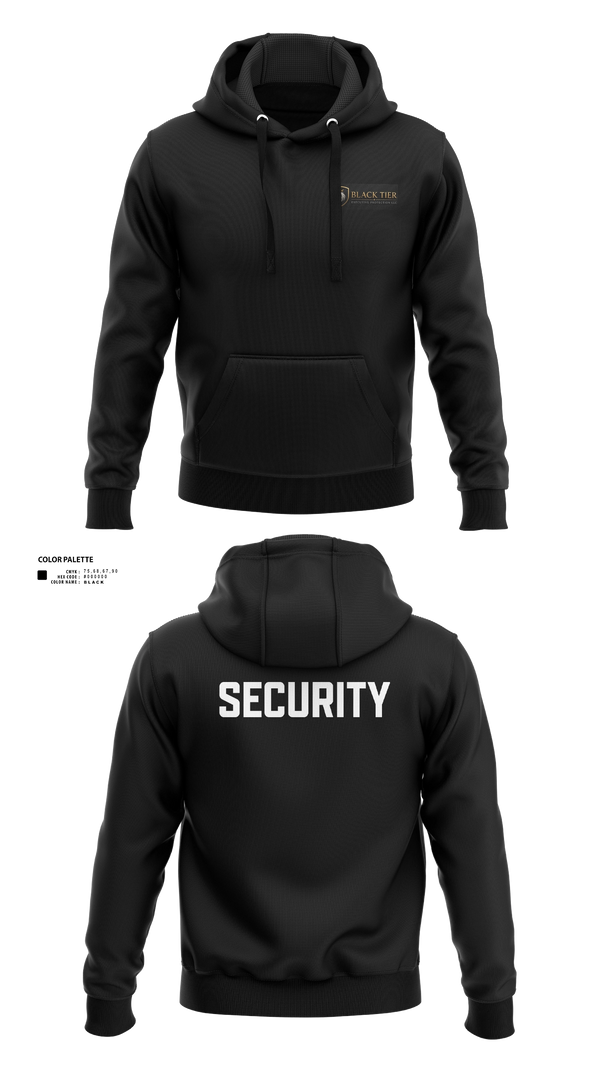 Hoodie, Black Tier Executive Protection, , Teamtime, Team time, sublimation, custom sports apparel, team uniforms, spirit wear, spiritwear, sports uniforms, custom shirts, team store, custom team store, fundraiser sports, apparel fundraiser