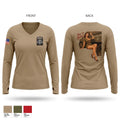 407th LSB Women's Long Sleeve V-neck Shirt - 1