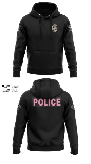 Hoodie, Farmersville PD, Police, Teamtime, Team time, sublimation, custom sports apparel, team uniforms, spirit wear, spiritwear, sports uniforms, custom shirts, team store, custom team store, fundraiser sports, apparel fundraiser