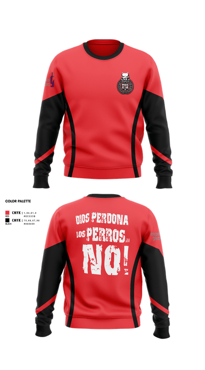 PERROS DEL MAL FC 17407203 Crew Neck Sweatshirt - 1