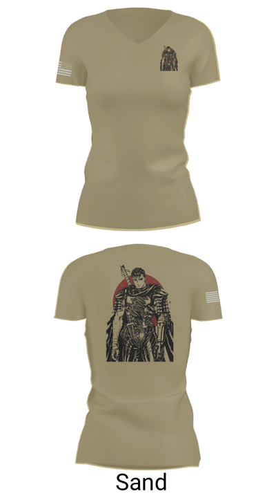 EAF 90361706 Women's Short Sleeve V-neck Shirt - 88