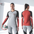 McLean Girls Volleyball 64290393 Women's Long Sleeve V-neck Shirt - 2