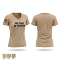 We Train To Maintain Women's Short Sleeve V-neck Shirt - 1