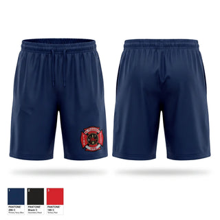 Athletic Shorts With Pockets, Mount Pleasant Volunteer Fire, Fire Department, Teamtime, Team time, sublimation, custom sports apparel, team uniforms, spirit wear, spiritwear, sports uniforms, custom shirts, team store, custom team store, fundraiser sports, apparel fundraiser
