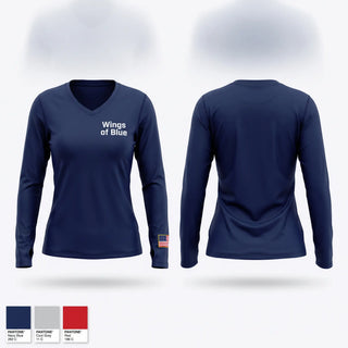 Old School Cotton Feel Shirt, Wings of Blue, Air Force, Teamtime, Team time, sublimation, custom sports apparel, team uniforms, spirit wear, spiritwear, sports uniforms, custom shirts, team store, custom team store, fundraiser sports, apparel fundraiser