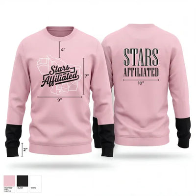 Stars Affiliated 29532954 Crew Neck Sweatshirt - 1