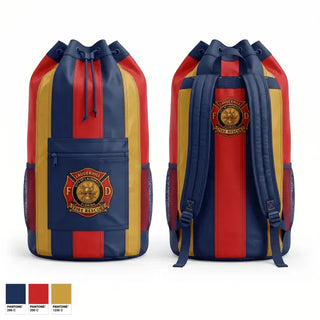 Gear Bag, Lauderhill Fire Rescue Department, Fire Department, Teamtime, Team time, sublimation, custom sports apparel, team uniforms, spirit wear, spiritwear, sports uniforms, custom shirts, team store, custom team store, fundraiser sports, apparel fundraiser