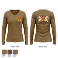 Bravo 1-43 Women's Long Sleeve V-neck Shirt - 1
