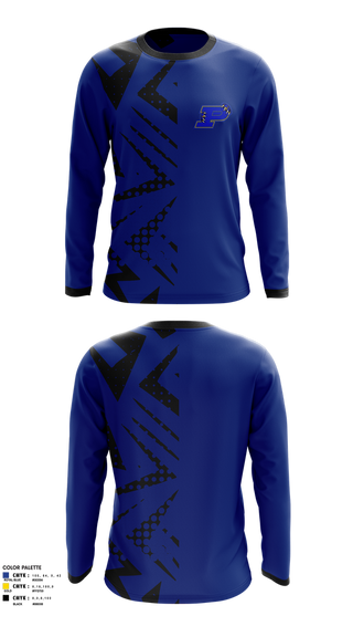 Long Sleeve Performance Shirt, Parlier High School Basketball, Men's Basketball, Teamtime, Team time, sublimation, custom sports apparel, team uniforms, spirit wear, spiritwear, sports uniforms, custom shirts, team store, custom team store, fundraiser sports, apparel fundraiser