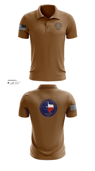 Short Sleeve Performance Polo, Operation Lone Star, , Teamtime, Team time, sublimation, custom sports apparel, team uniforms, spirit wear, spiritwear, sports uniforms, custom shirts, team store, custom team store, fundraiser sports, apparel fundraiser