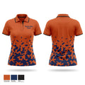 Clayton Valley Flames Short Sleeve Performance Polo - 1