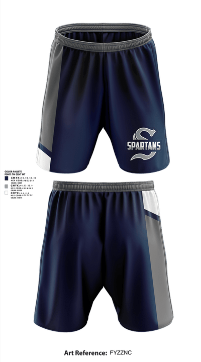 Springfield Township Track & Field 62319055 Athletic Shorts With Pockets - 1