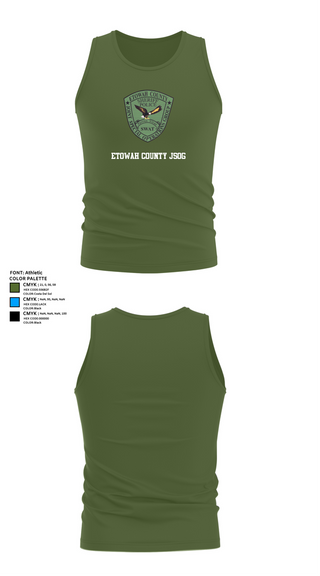 Tank Top, Etowah County JSOG, , Teamtime, Team time, sublimation, custom sports apparel, team uniforms, spirit wear, spiritwear, sports uniforms, custom shirts, team store, custom team store, fundraiser sports, apparel fundraiser