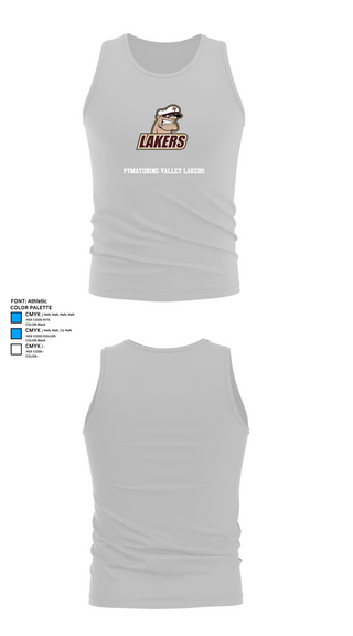 Tank Top, Pymatuning Valley Lakers, Spirit Store, Teamtime, Team time, sublimation, custom sports apparel, team uniforms, spirit wear, spiritwear, sports uniforms, custom shirts, team store, custom team store, fundraiser sports, apparel fundraiser
