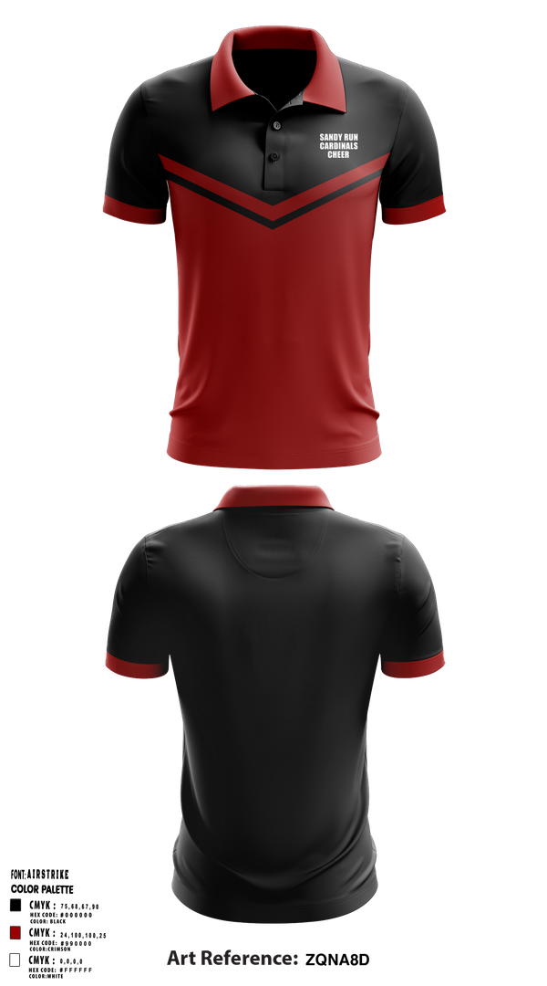 Short Sleeve Performance Polo, Sandy Run Cardinals, Cheer, Teamtime, Team time, sublimation, custom sports apparel, team uniforms, spirit wear, spiritwear, sports uniforms, custom shirts, team store, custom team store, fundraiser sports, apparel fundraiser