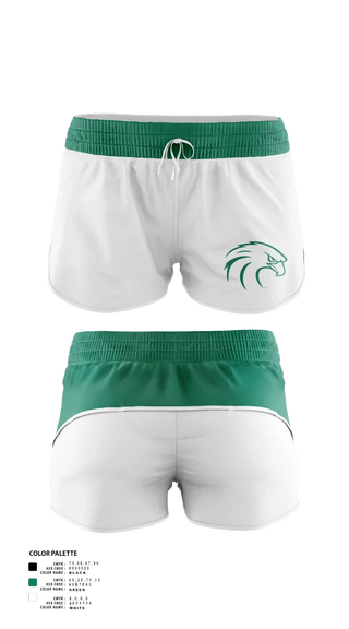 Womens Shorts, NSU Riverhawks Football, , Teamtime, Team time, sublimation, custom sports apparel, team uniforms, spirit wear, spiritwear, sports uniforms, custom shirts, team store, custom team store, fundraiser sports, apparel fundraiser