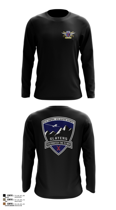 D/10 Slayers Long Sleeve Performance Shirt 17