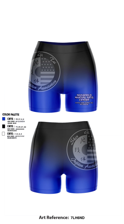 Mansfield Martial Arts Center Women's Compression Shorts - 34