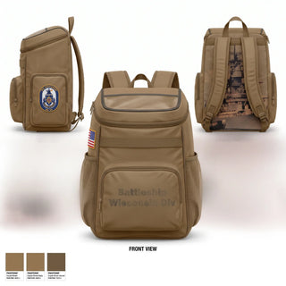 Gear Bag, Battleship Wisconsin Div, Navy, Teamtime, Team time, sublimation, custom sports apparel, team uniforms, spirit wear, spiritwear, sports uniforms, custom shirts, team store, custom team store, fundraiser sports, apparel fundraiser