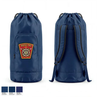 Gear Bag, Wayne Township Volunteer Fire Department, Fire Department, Teamtime, Team time, sublimation, custom sports apparel, team uniforms, spirit wear, spiritwear, sports uniforms, custom shirts, team store, custom team store, fundraiser sports, apparel fundraiser