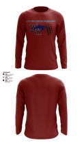 White Knoll High School Track & Field 55705888 Long Sleeve Performance Shirt 3