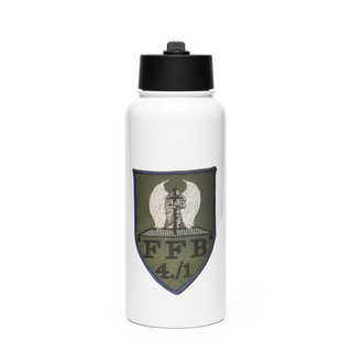 4./PuPiBtl.1 FFB Zg. 55830951 Stainless Steel Water Bottle with a Straw Lid