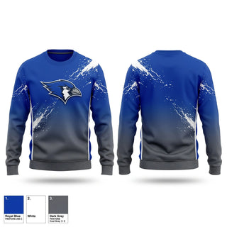 Crew Neck Sweatshirt, Conemaugh Valley Bluejays Football, Spirit Store, Teamtime, Team time, sublimation, custom sports apparel, team uniforms, spirit wear, spiritwear, sports uniforms, custom shirts, team store, custom team store, fundraiser sports, apparel fundraiser