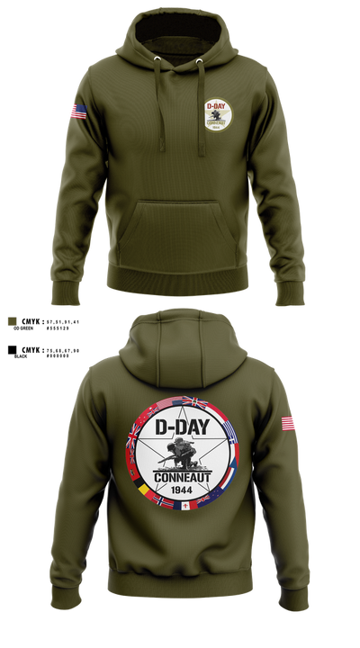 D-Day Ohio, Inc Hoodie - 2