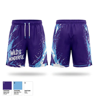 Athletic Shorts With Pockets, WV Supreme, Men's Basketball, Teamtime, Team time, sublimation, custom sports apparel, team uniforms, spirit wear, spiritwear, sports uniforms, custom shirts, team store, custom team store, fundraiser sports, apparel fundraiser
